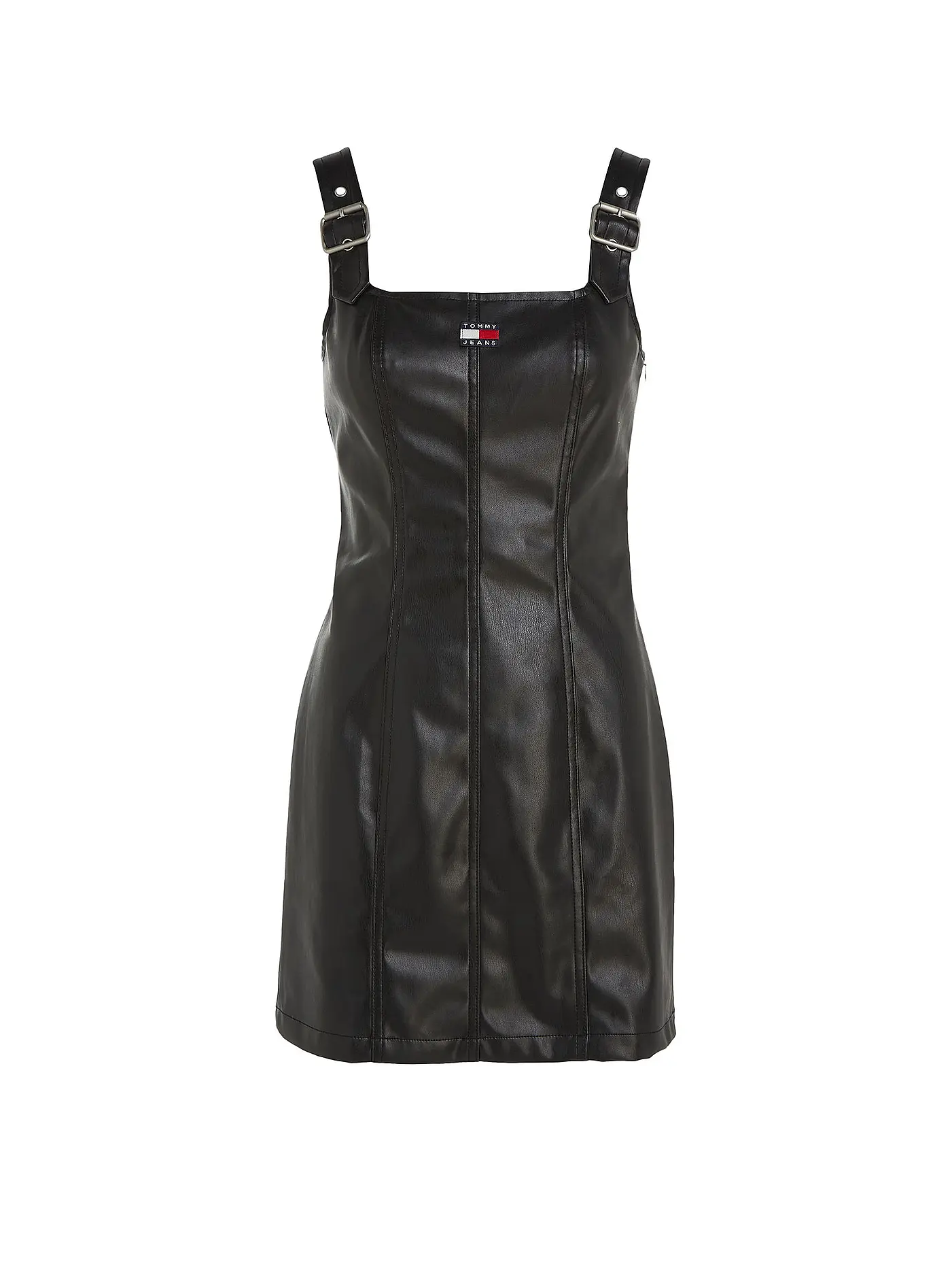 TOMMY JEANS | Minikleid in Lederoptik | 